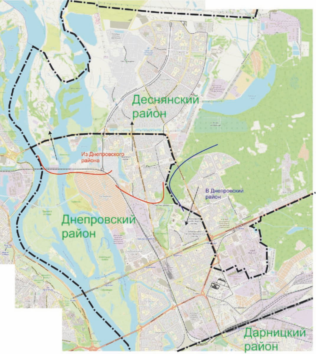 районы