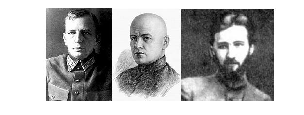 «Тайная большевистская вечеря»: А. Бубнов, С. Косиор, Ю. Коцюбинский