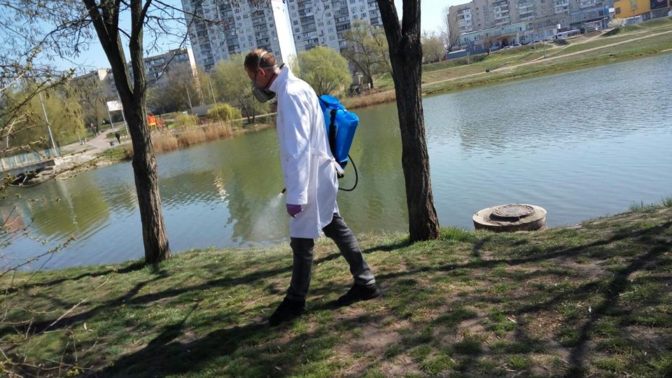 пляж, дератизация, обработка 
