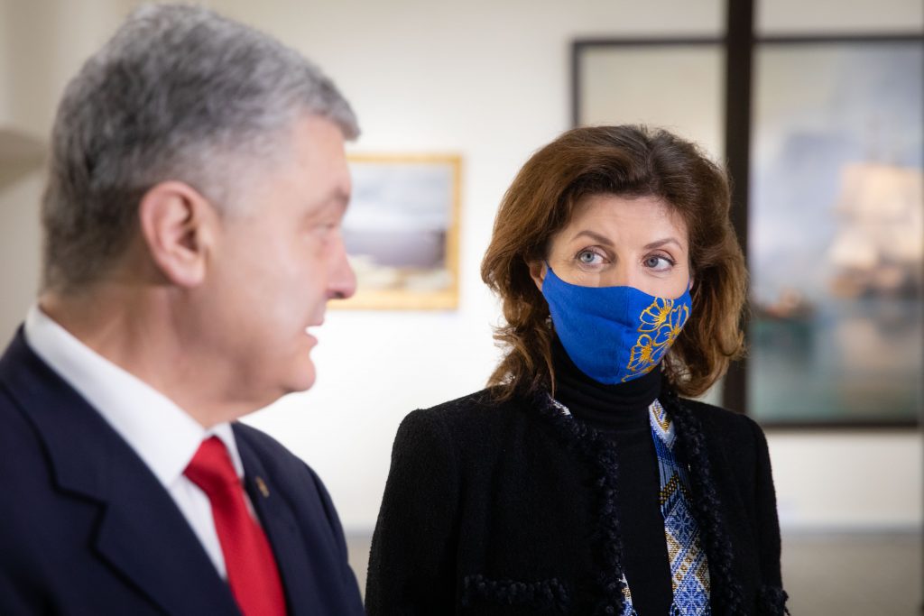 порошенко, картини, виставка