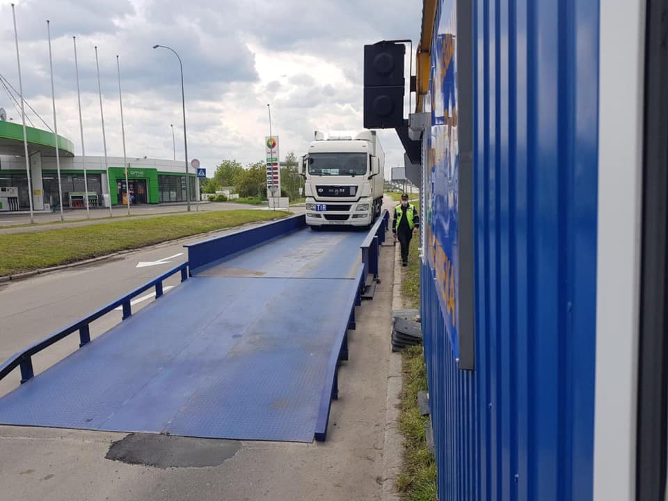 зважування вантажівок