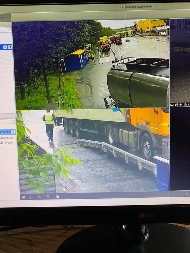 зважування вантажівок