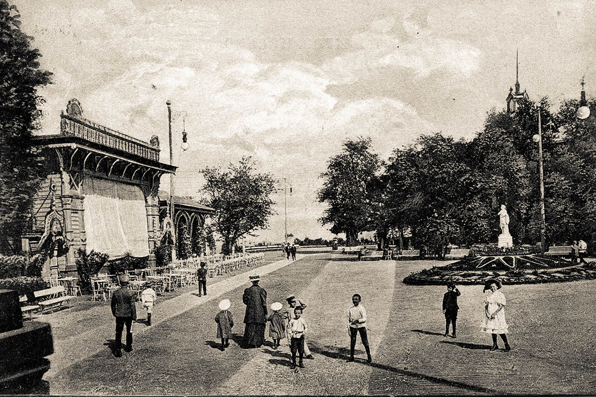 Київські парки – прогулянки по дореволюційному Києву – Парк Шевченко – Кадетський гай – Майдан Незалежності – Хрещатий парк