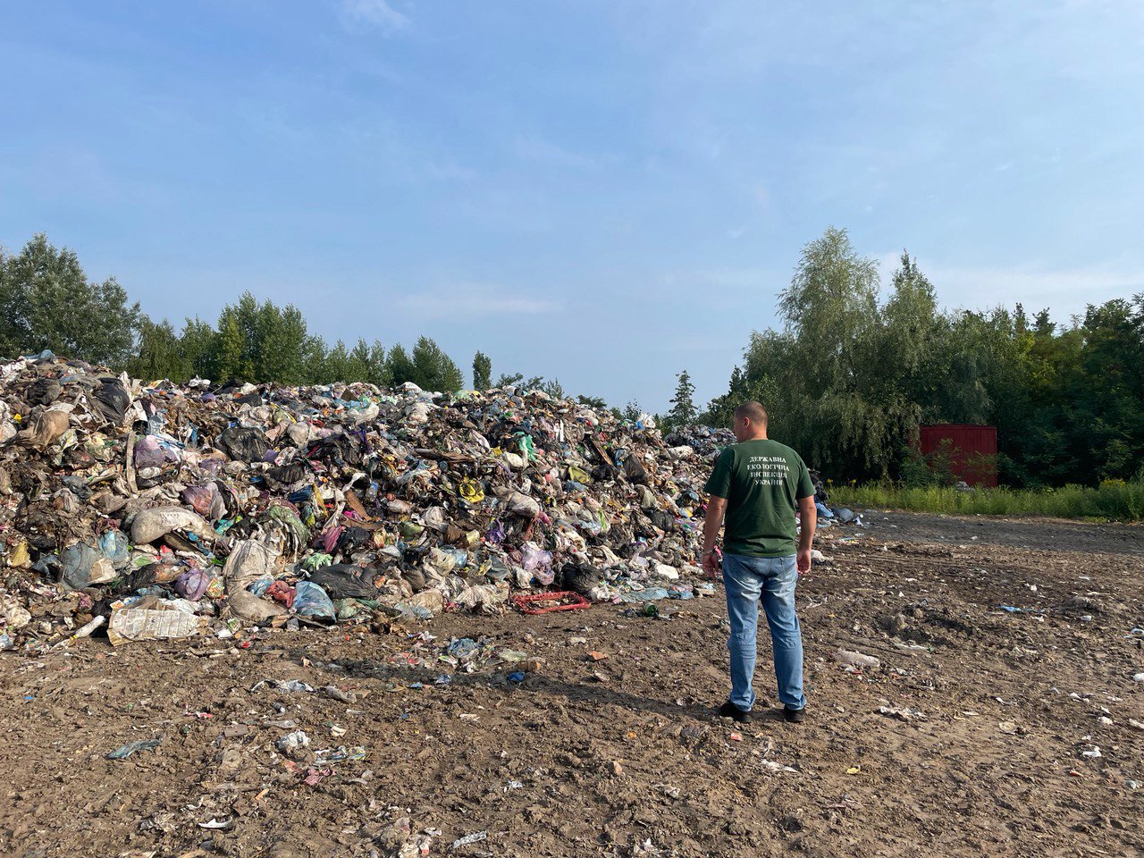 незаконне сміттєзвалище у вишгороді