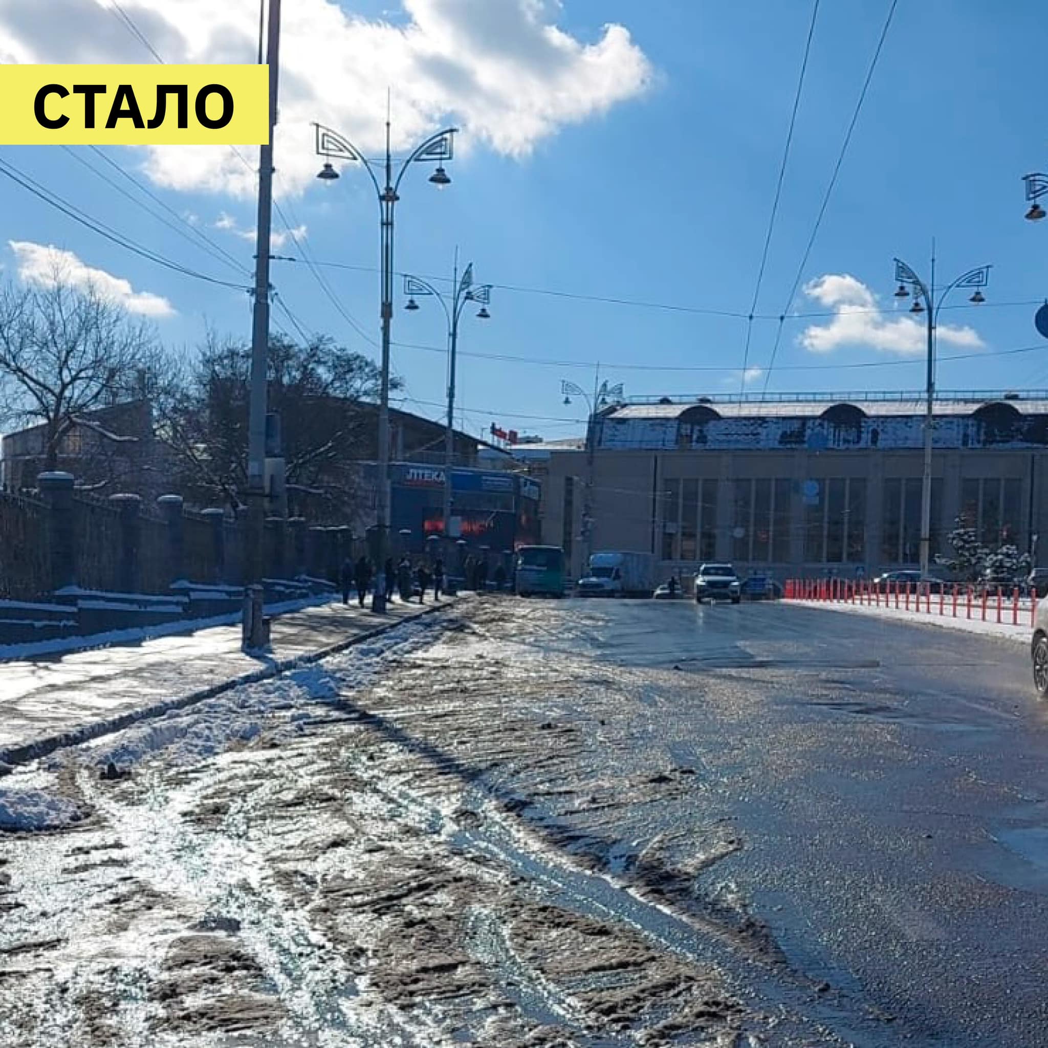 інспектори паркування відпрацювали зупинку громадського транспорту біля центрального вокзалу