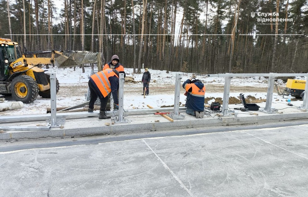 будівництво розв'язки біля віти поштової